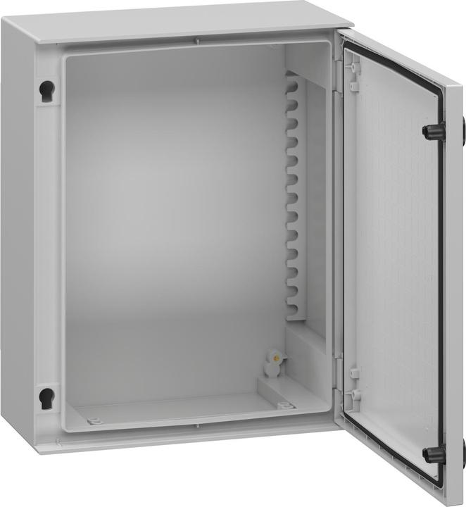 Schneider Electric Boîtier en polyester PLM montage mural, avec NSYPLM54BG