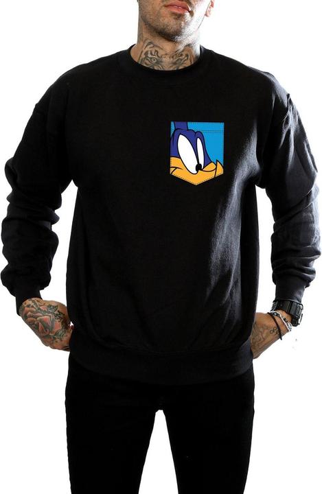 Produktbild Looney Tunes Road Runner Face Faux Pocket Sweatshirt (S)