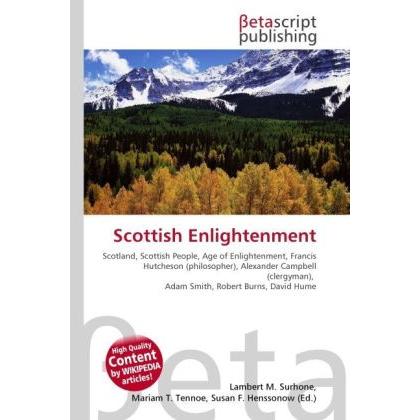 Scottish Enlightenment, Fachbücher von Lambert M. Surhone, Miriam T. Timpledon, Susan F. Marseken