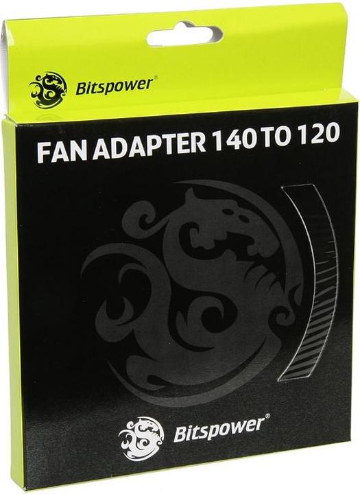 Actual product image Bitspower BP-FA140120-BK computer cooling system part/accessories mounting kit
