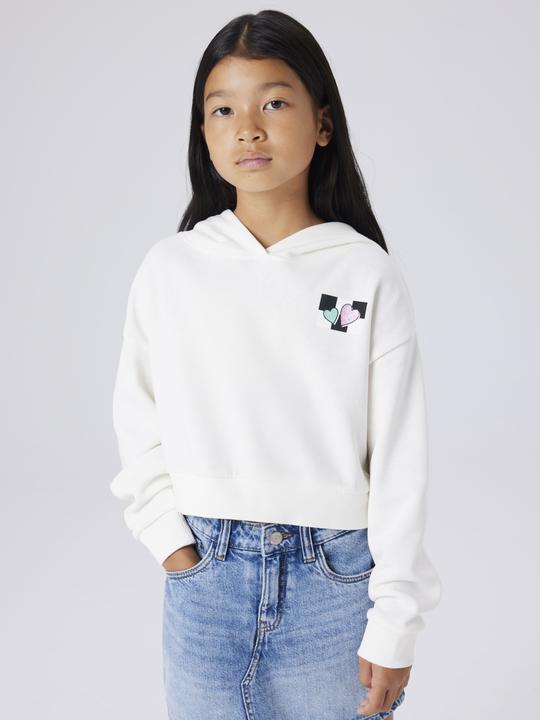 Produktbild Name it Nkftara Ls Crop Rlx Swe Wh Bru Ps Noos (116)