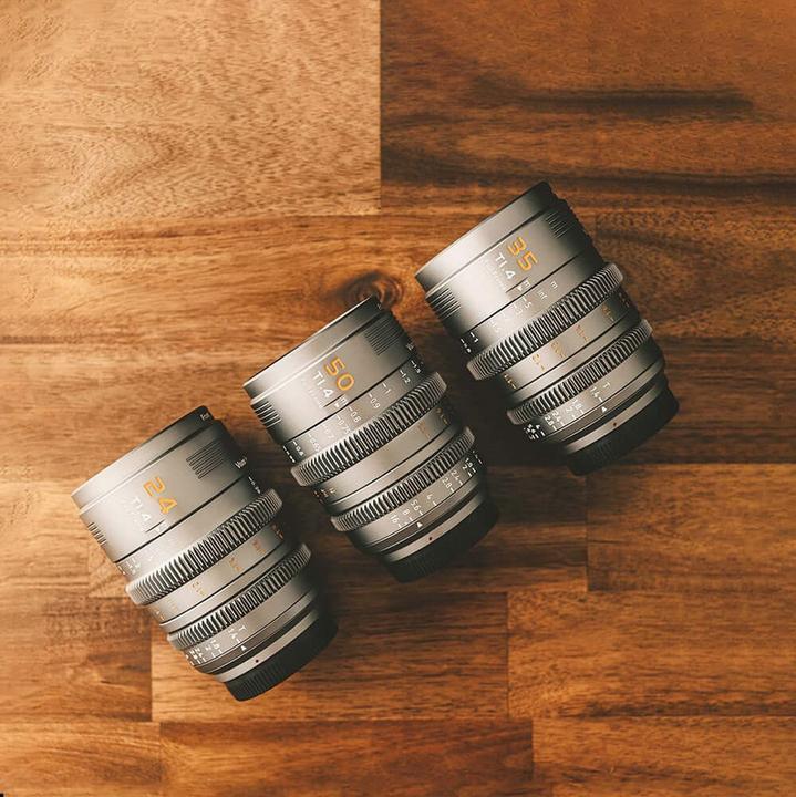 Image du produit Sirui VP-1-3G VISION PRIME T1.4 Full-frame Cine Lens 24mm&35mm&50mm Grey Wechsel Mount (Canon RF, Monture L, Nikon Z, Sony E, Plein format)