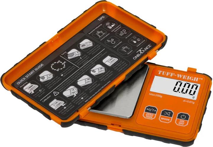 Produktbild OnBalance On Balance Tuff Wiegh Pocket Scale 200 x 0.01g Orange