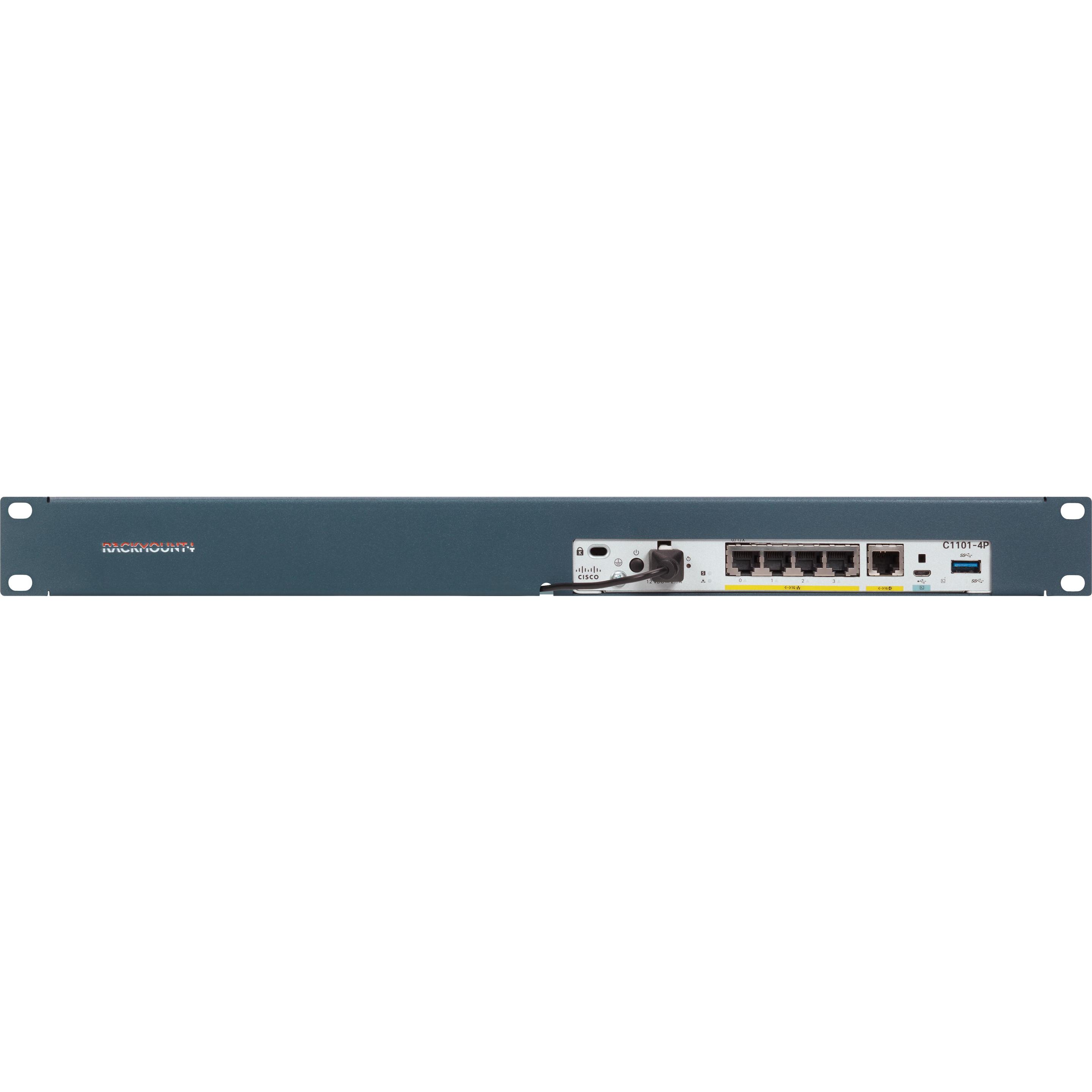 Thumbnail - Rackmount.IT Rack Mount kit for Cisco ISR, Serverschrank Zubehör, Blau