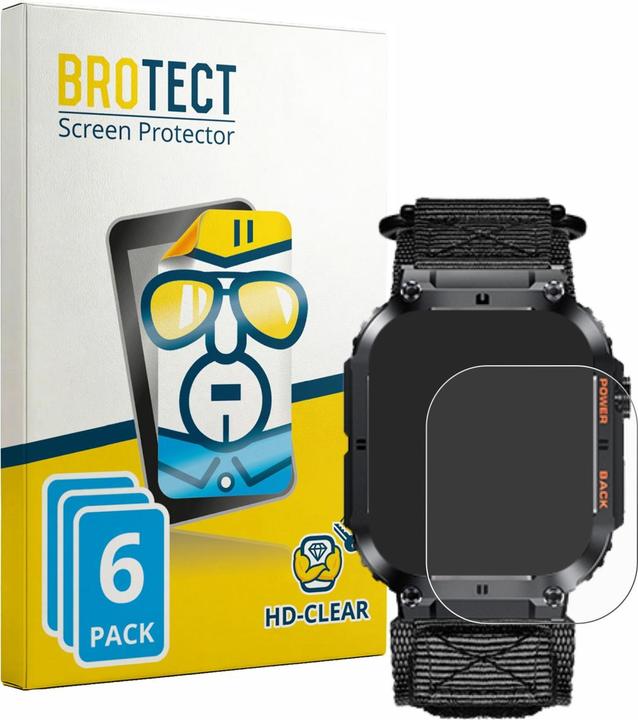 Produktbild BROTECT Schutzfolie für Megalith K57PRO Displayschutz Displayschutzfolie Folie Klar Transparent