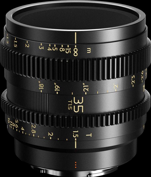 Thypoch Simera-C 35mm T1.5 FF Prime Cine Lens (E Mount) (Sony E, Plein format)