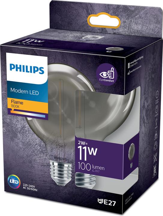 Produktbild Philips Smoky (E27, 2.30 W, 136 lm, 1 x, E)