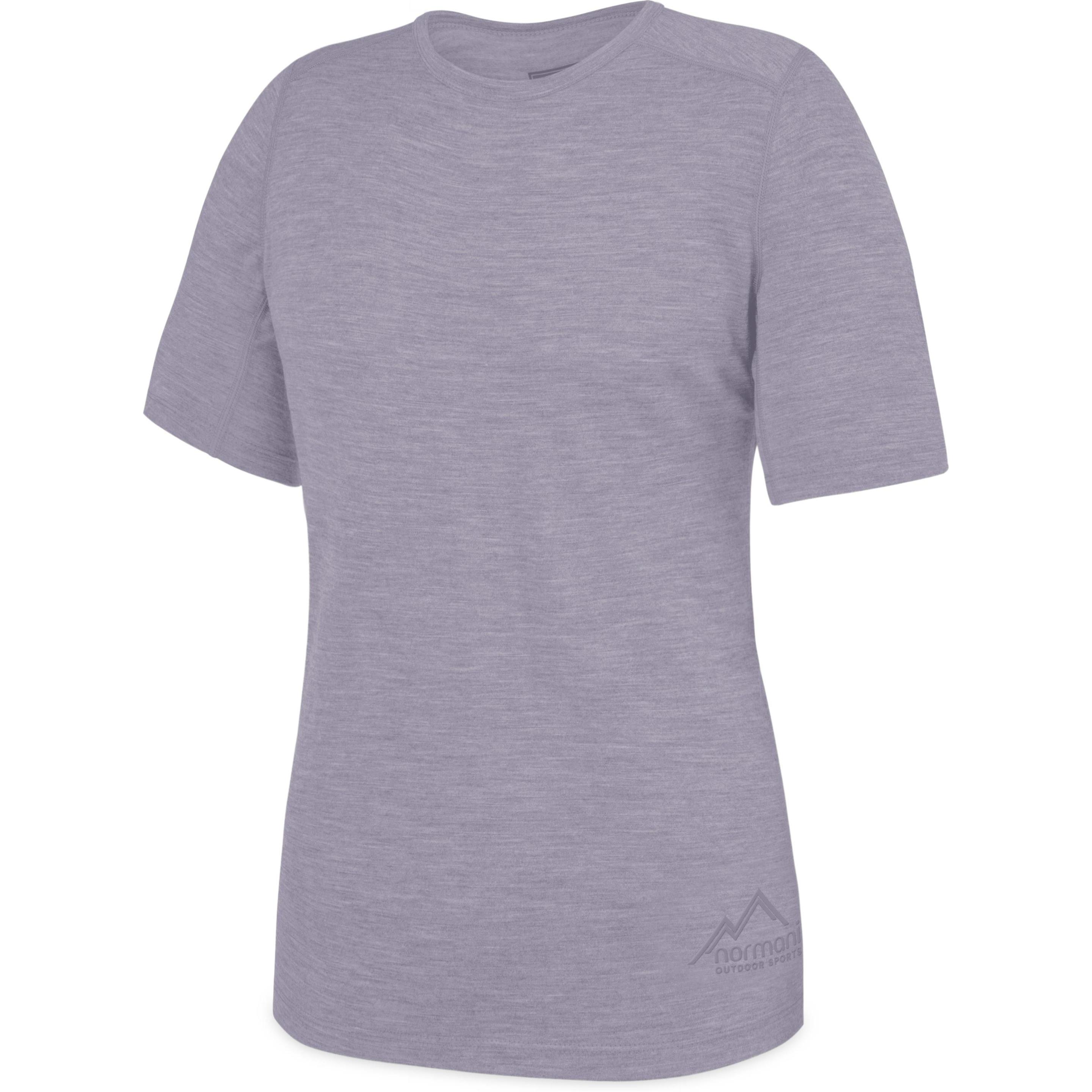 Thumbnail - Normani, Damen, Funktionsshirt, Damen Merino T-Shirt Cairns - 1551 (S), Violett, S
