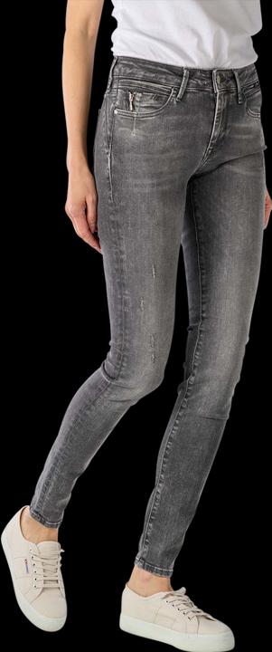 Produktbild Mavi Adriana Jeans Skinny dark grey distressed glam