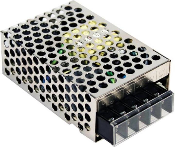 MeanWell Ite Switching Power Supply - Single Output - 25 W - 24 V - Closed Frame