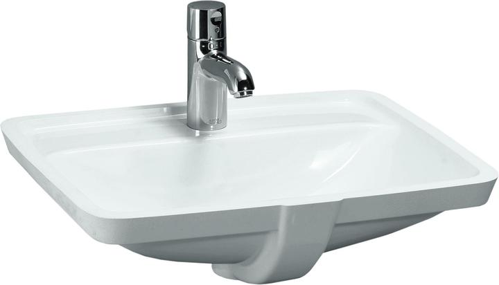 Produktbild Laufen Einbauwaschtisch PRO A 490x360mm m ÜL 1 HL-Ausf. weiss (360 mm, 490 mm)