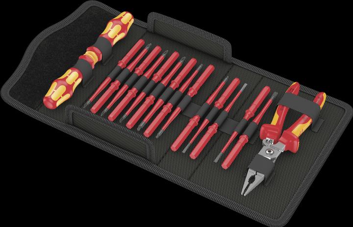 Actual product image Wera Force form compact VDE 17 extra slim 1 (Pozidriv cross recess (PZ), Phillipps cross recess (PH), Torx (TX))