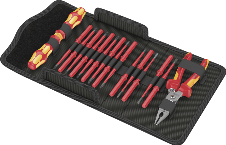 Produktbild Wera Kraftform Kompakt VDE 17 extra slim 1 (Pozidriv-Kreuzschlitz (PZ), Phillipps-Kreuzschlitz (PH), Torx (TX))