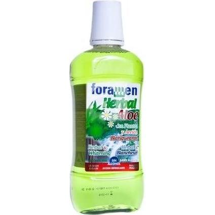Foramen, Mundspülung, Herbal Aloe Whitening Mouthwash 500ml (500 ml, Mundspülung)