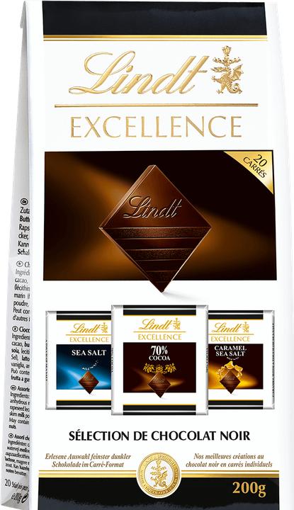 Actual product image Lindt Excellence Dark Minis Assorted (222 g)