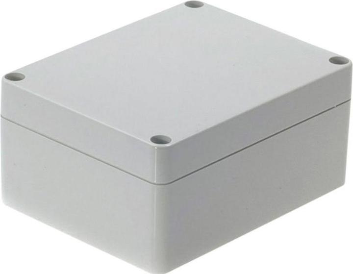 Actual product image RND Components Plastic housing 90x115x55mm Light grey Polycarbonate IP65 (Housing)