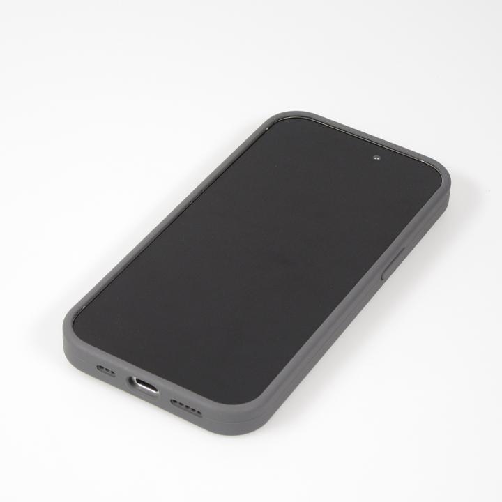 Actual product image PhoneLook Silicone matt MagSafe cover with retaining ring (Apple iPhone 14 Pro Max)