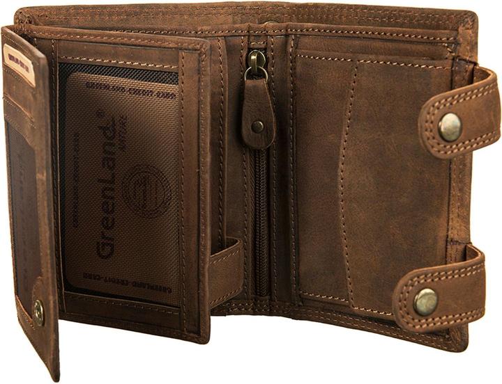 Actual product image Greenland Nature Montenegro wallet RFID leather 9 cm