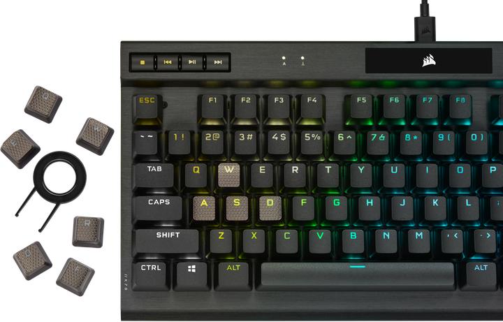 Produktbild Corsair K70 TKL (CH, Kabelgebunden)