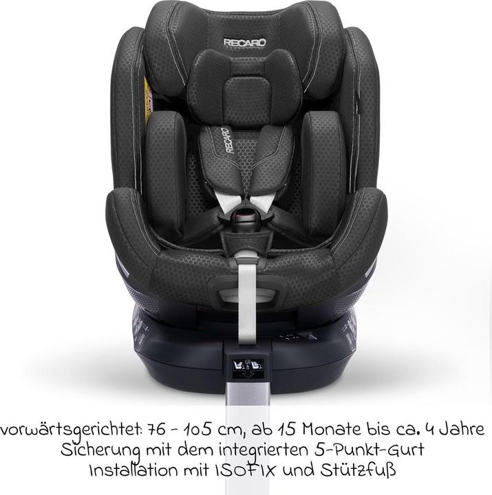 Actual product image RECARO Xenon 1 Kid Reboard Kindersitz (61-125 cm) (Booster seat, ECE R129/i-Size Standard)