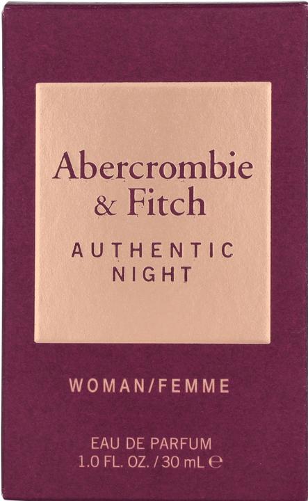 Produktbild Abercrombie and Fitch Night Eau de Parfum (Eau de Parfum, 30 ml)