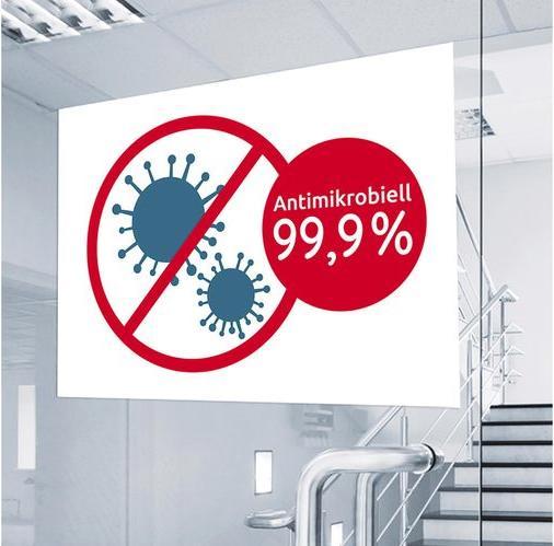 Productafbeelding Avery AVZ L8001-10 Antimicrobiële etiketten 210x297mm wit