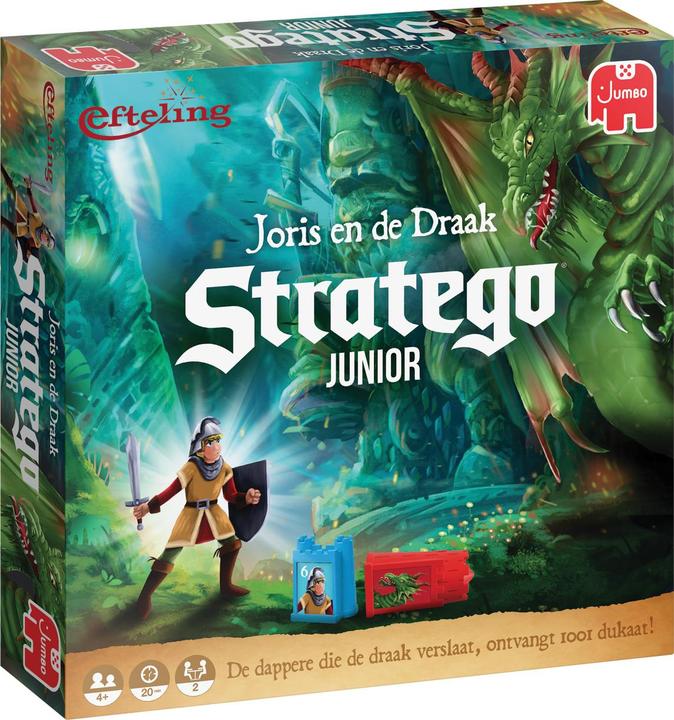 Actual product image Jumbo Stratego Junior Joris and the Dragon (German, French, Dutch, English)