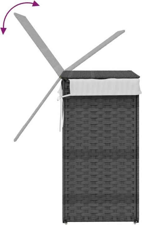 Actual product image vidaXL Wäschekorb