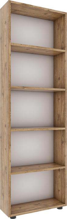 Produktbild VCM Holz Aufbewahrung Stand Regal Bücherregal Deko Bücher Standregal Bulas 5 Fächer (56 x 20 x 169 cm)