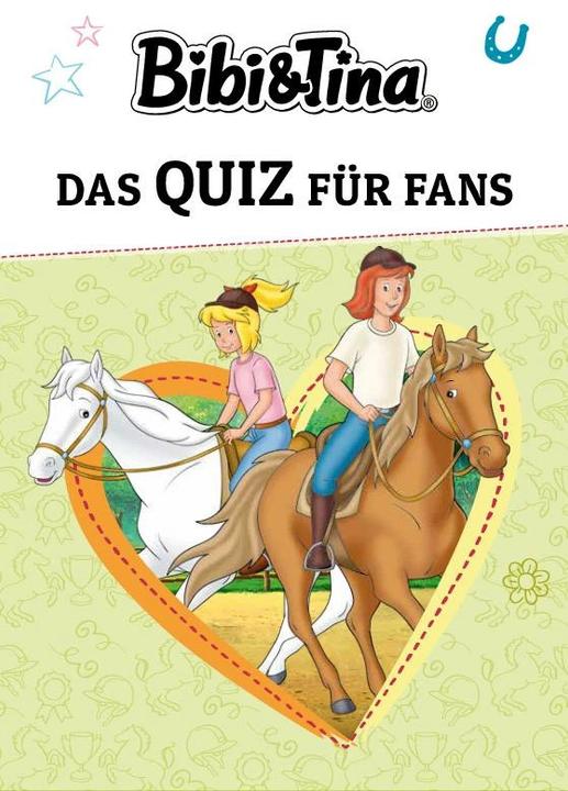 Actual product image Bibi & Tina - Das Quiz für Fans (German, Schwager & Steinlein Publishing House, Svenja Dieken, 2022)