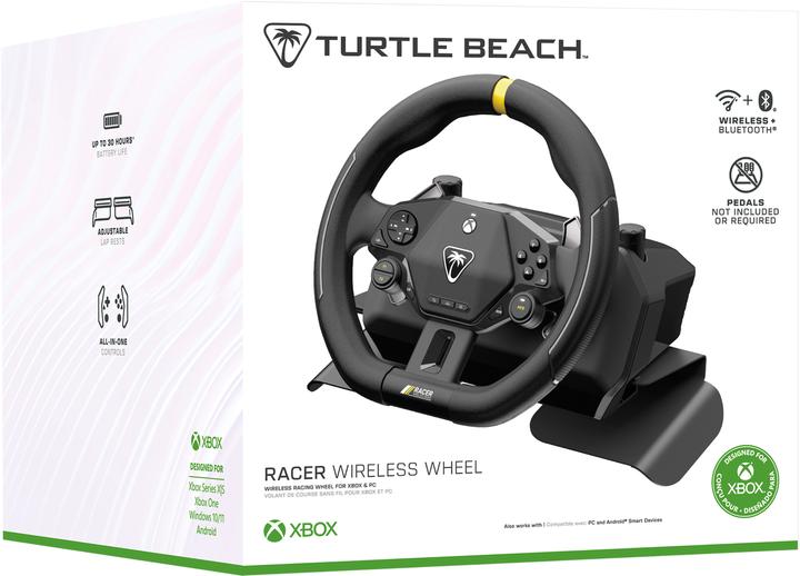 Produktbild Turtle Beach Racer - Wireless Wheel (Windows, Xbox One S, Xbox One X, Xbox Series S, Xbox Series X)
