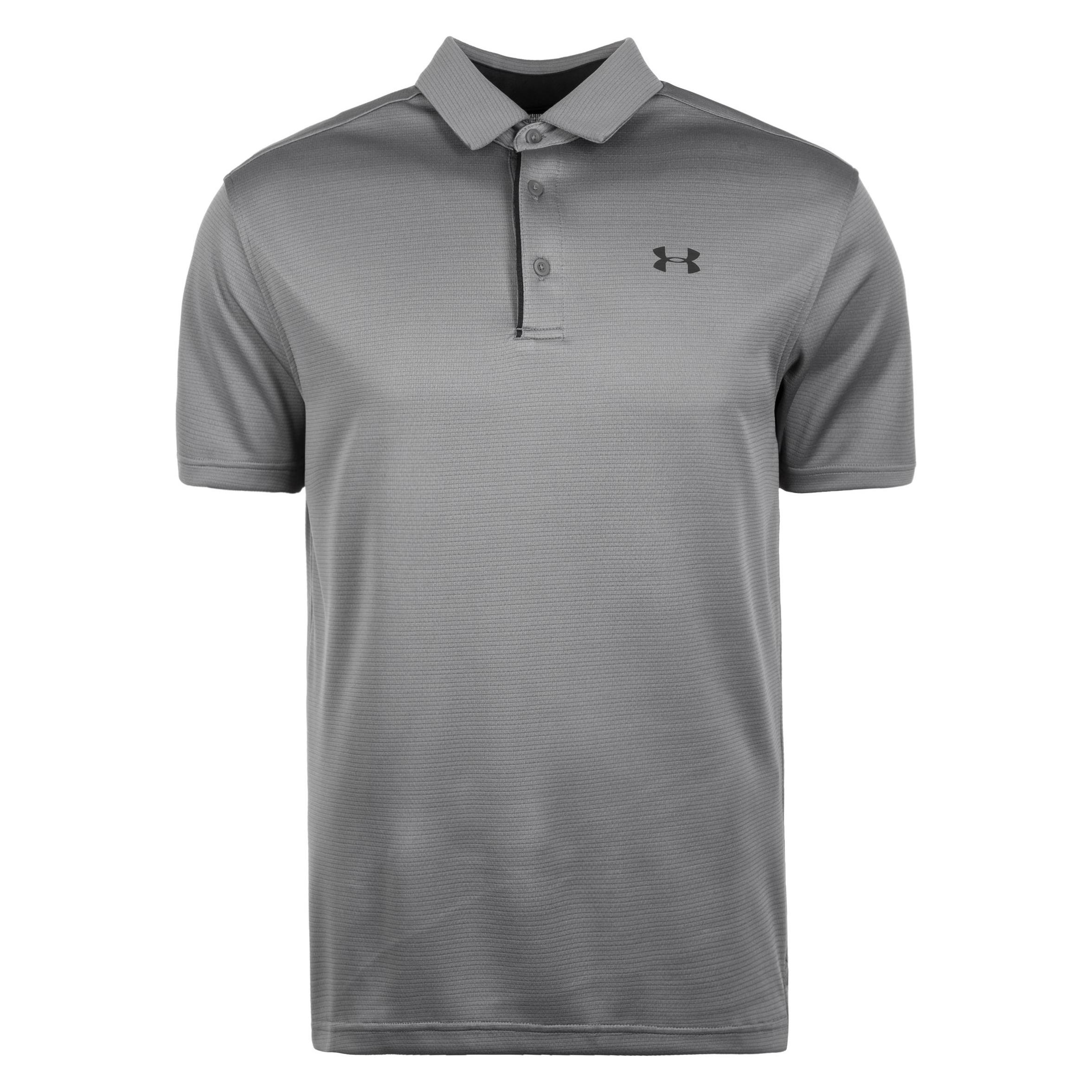 Under Armour, Herren, Shirts, HeatGear Tech Golfpolo Herren, Grau, (L)