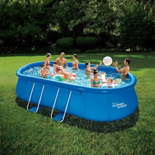 Actual product image Summer Waves Quick Set (610 x 366 x 122 cm)