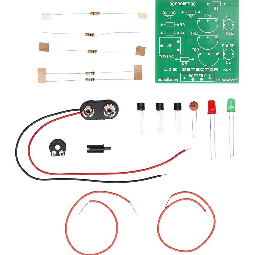 Thumbnail - Whadda Bausatz Madlab Lügendetektor, Elektronikmodul