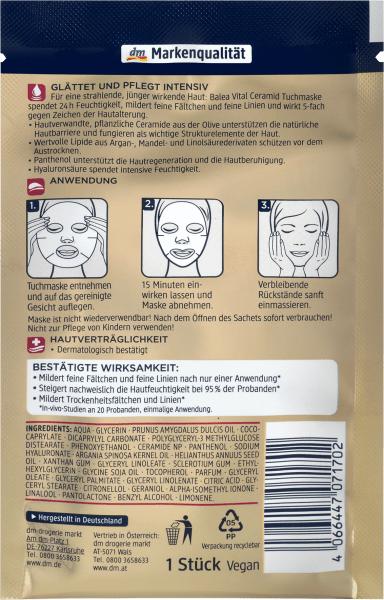 Actual product image dm Balea Vital Cloth Mask