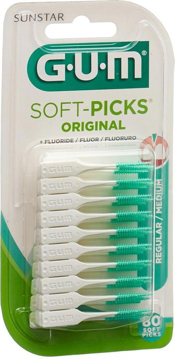 Actual product image GUM SUNSTAR 632 Borsten Soft Picks Regular (40 x)
