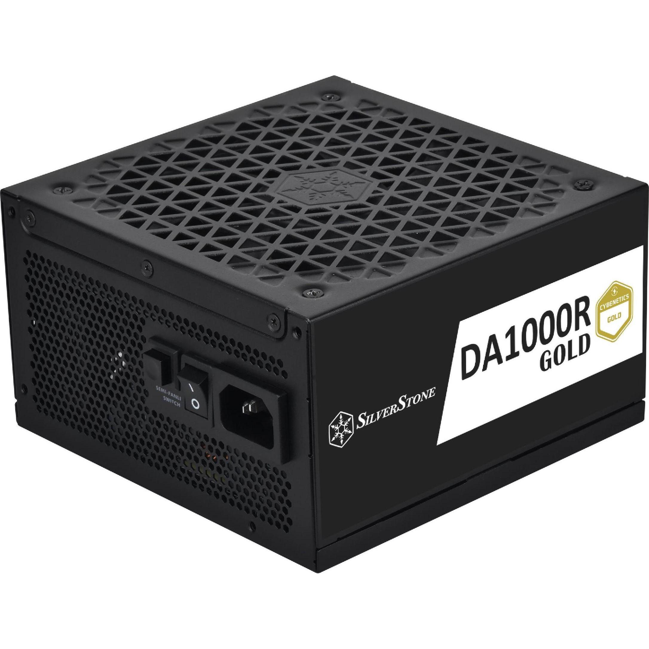 Thumbnail - Silverstone SilvStone SST-DA1000R-GM 1000W ATX 3.0 SST-DA1000R-GM (1000 W), PC Netzteil, Schwarz