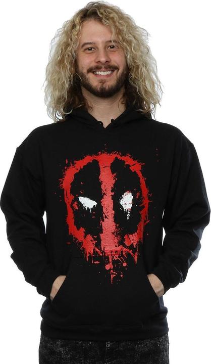 Image du produit Deadpool Sweat à capuche en coton Splat Face pour hommes (XXL)