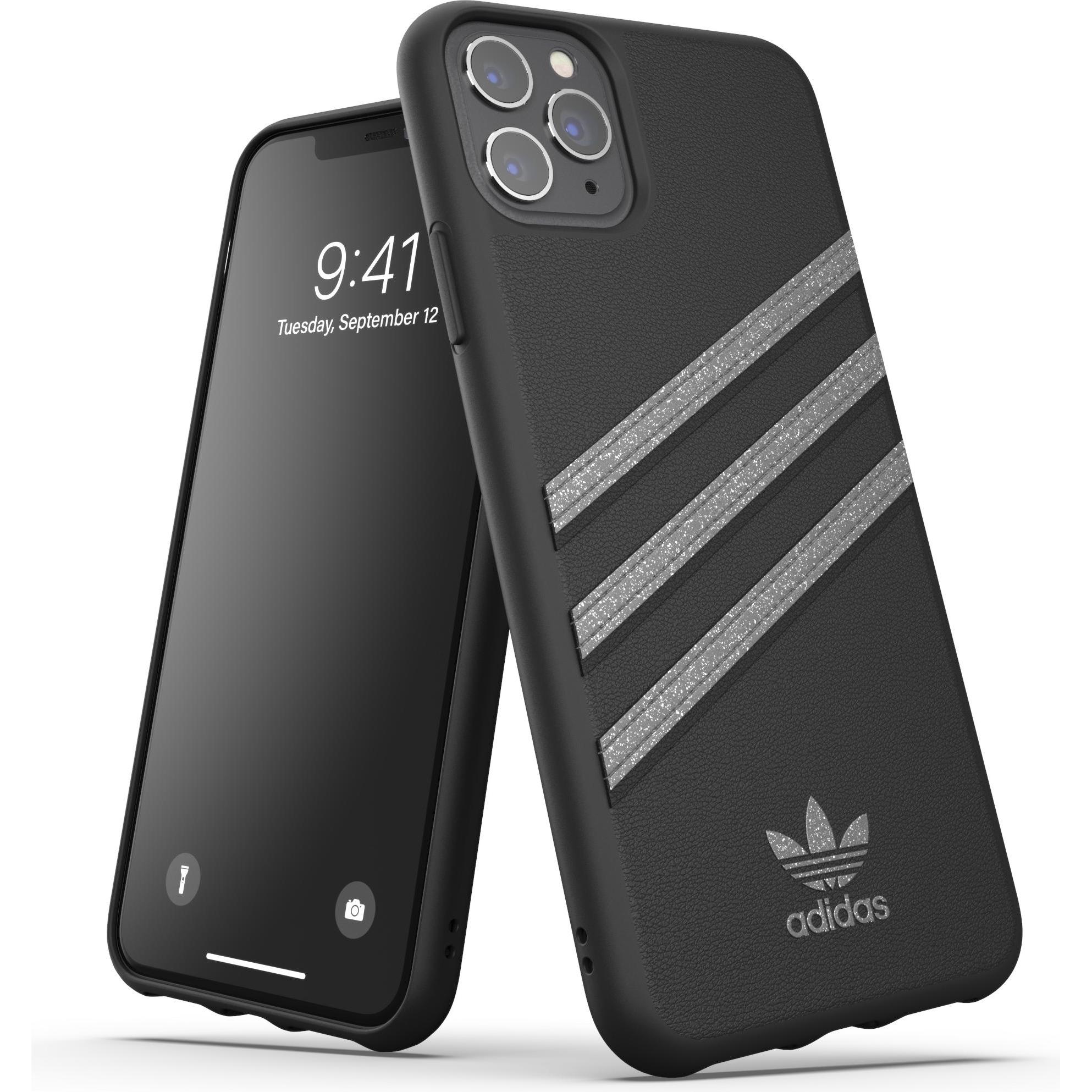 adidas Mouklded Case PU Woman (Apple iPhone 11 Pro Max), Smartphone Hülle, Schwarz