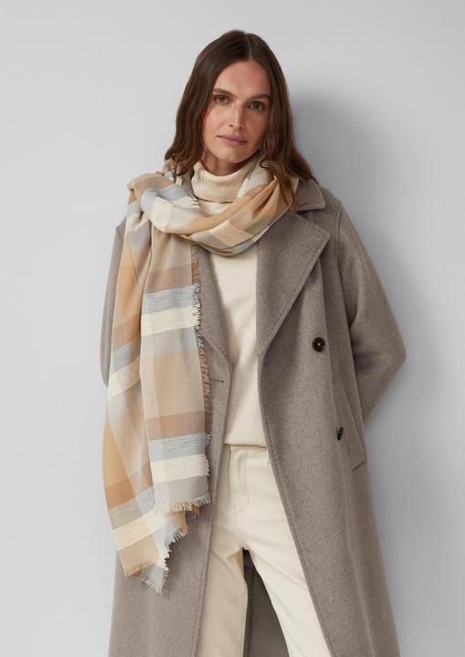 Immagine prodotto s.Oliver Tuch Schal mit Karo-Print