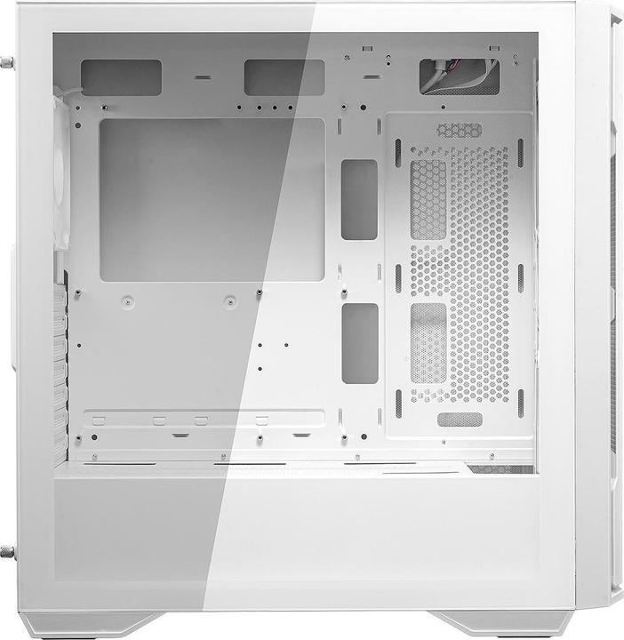 Produktbild Cougar Uniface White| PC Case | Mid Tower / Mesh Front Panel / 2 x ARGB Fans / TG Left Panel (Mini-ITX, SSI CEB, mATX, ATX)