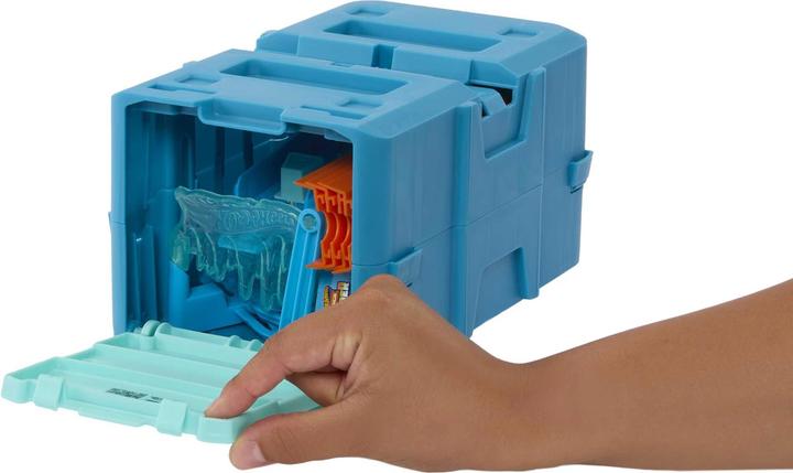 Actual product image Hot Wheels Track Builder Ice Crash Pack