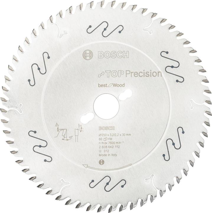 Actual product image Bosch Professional Zubehör Circular saw blade Top Precision B