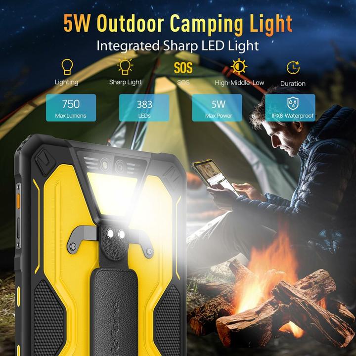 Image du produit Ulefone ARMOR X32 6+128GB 4G VIBRANT ORANGE (128 Go, Orange, 5.65", Double SIM, 4G)