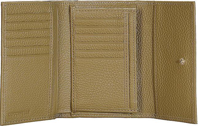 Actual product image Coccinelle Metallic Soft Wallet Grainy Leather