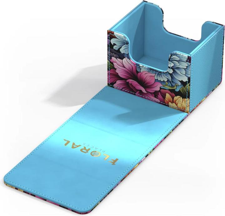 Actual product image Ultimate Guard Kartenbox Sidewinder 100+ Floral Places – Springbloom