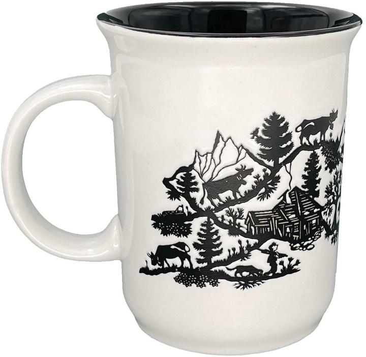 Heidi Cheese Line CUT Tasse weiss (350 ml, 1 x)