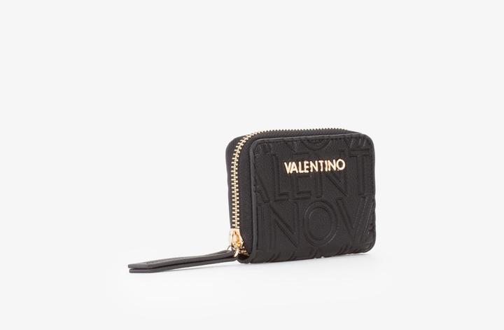 Actual product image Valentino Black Pansy Wallet