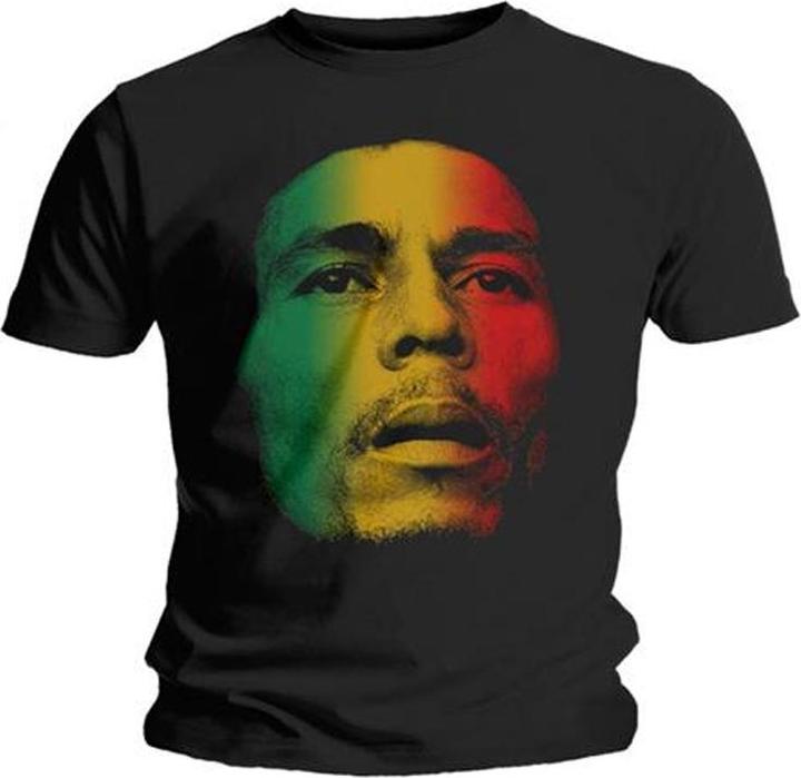 Immagine prodotto Bob Marley Maglietta unisex in cotone per adulti Face (XXL)