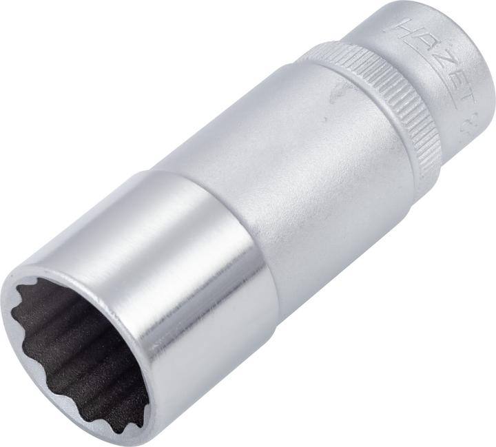 Actual product image HAZET Socket ∙ 12-point 880TZ-17 ∙ Square, hollow 10 mm (3/8 inch) ∙ Outside 12-point traction prof… (17 mm)
